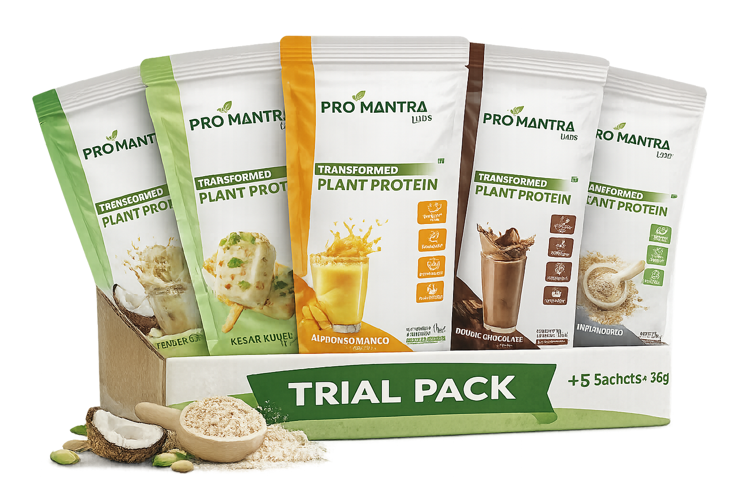 Protein Trial Pack Set of 5
