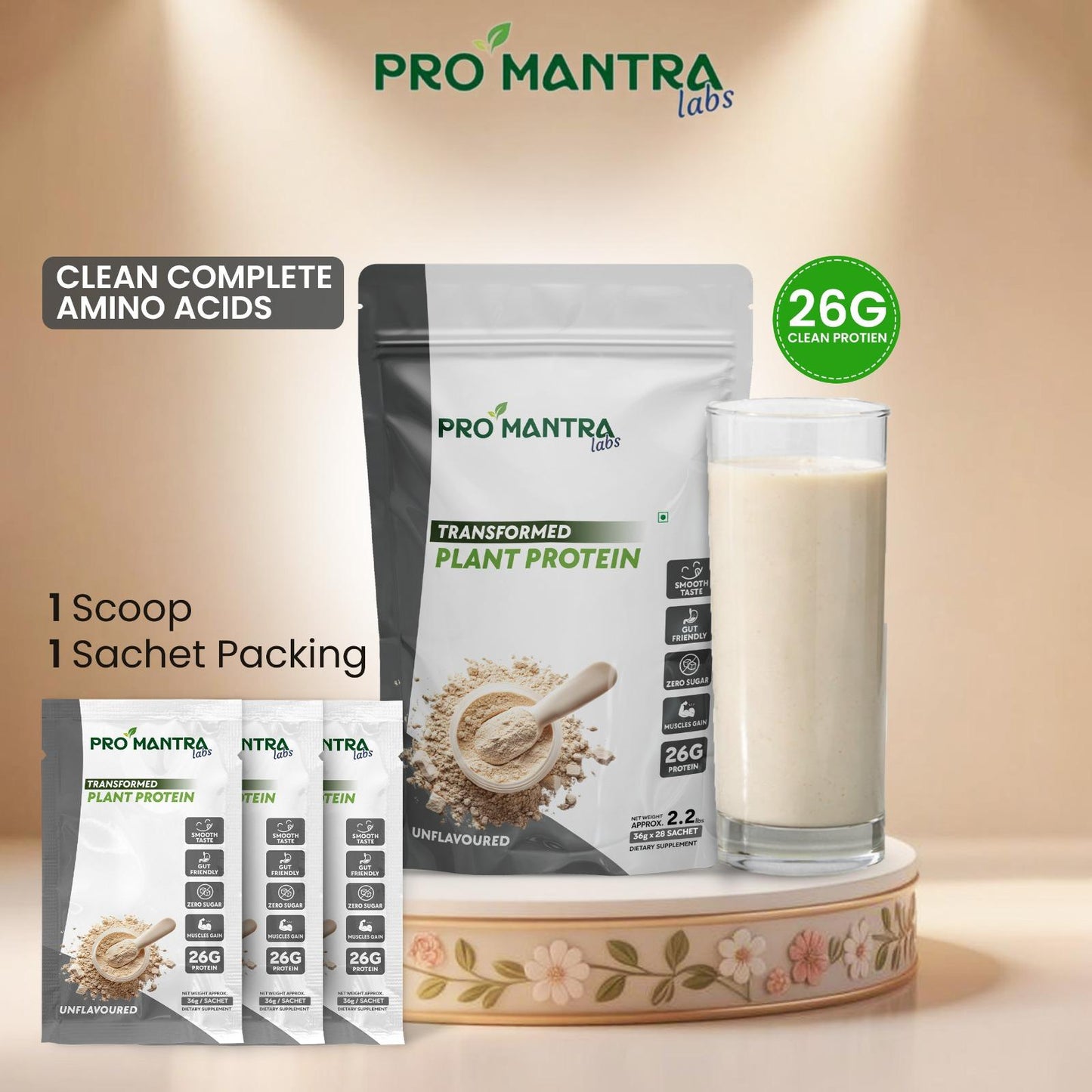 Unflavored Plant Protein