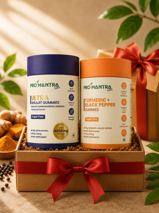 Shilajit + Turmeric Wellness Combo